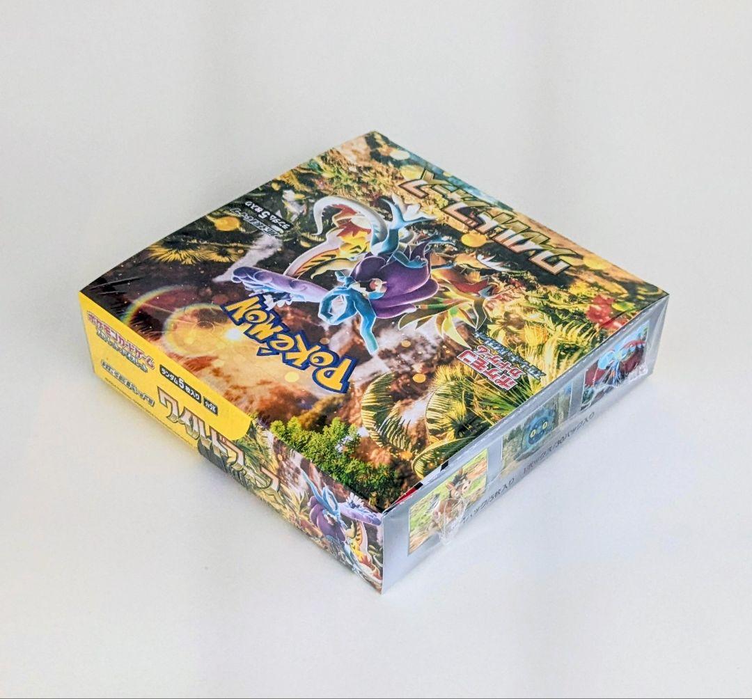 ワイルドフォース シュリンク付 未開封 BOX ボックス ポケモンカード