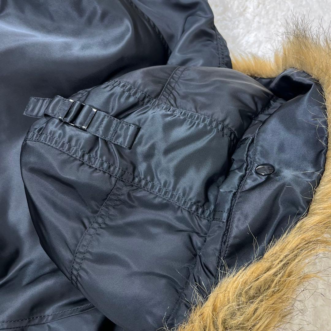 【美品】 ALPHA INDUSTRIES N-3B フライトジャケット L