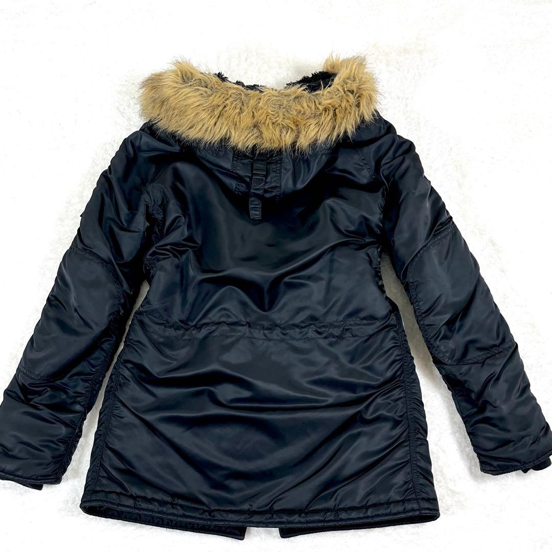 【美品】 ALPHA INDUSTRIES N-3B フライトジャケット L