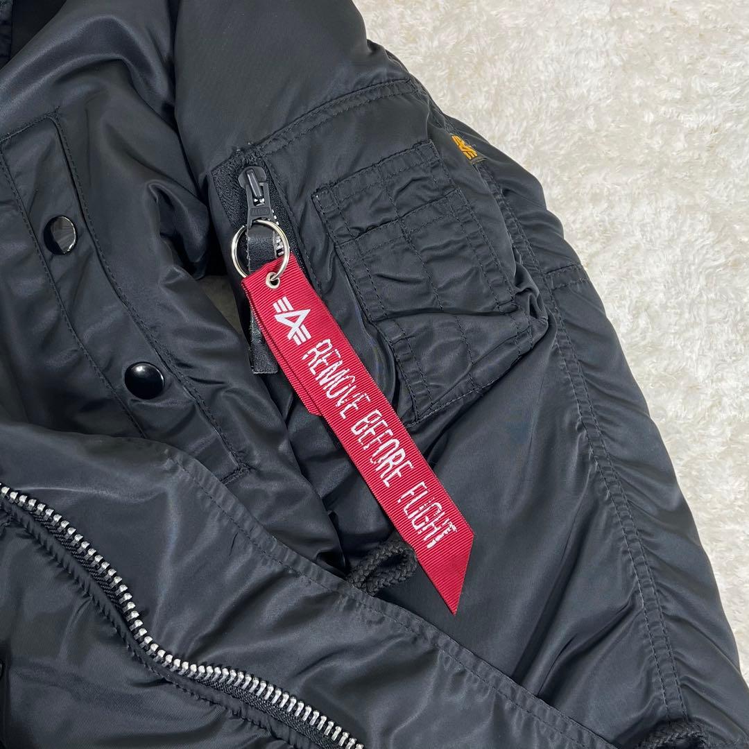 【美品】 ALPHA INDUSTRIES N-3B フライトジャケット L