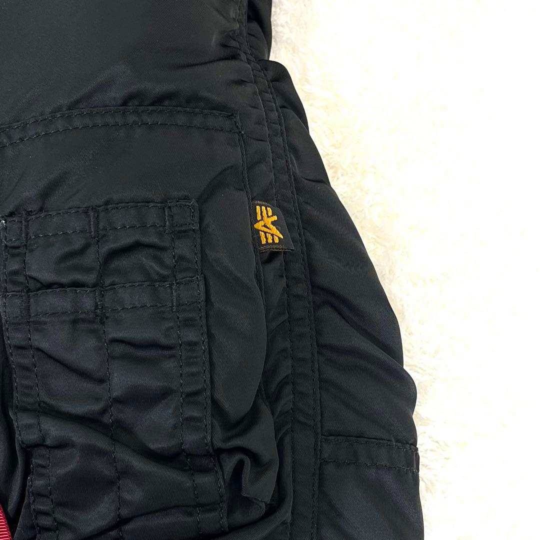 【美品】 ALPHA INDUSTRIES N-3B フライトジャケット L