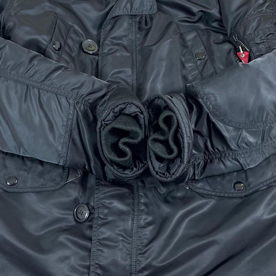 【美品】 ALPHA INDUSTRIES N-3B フライトジャケット L
