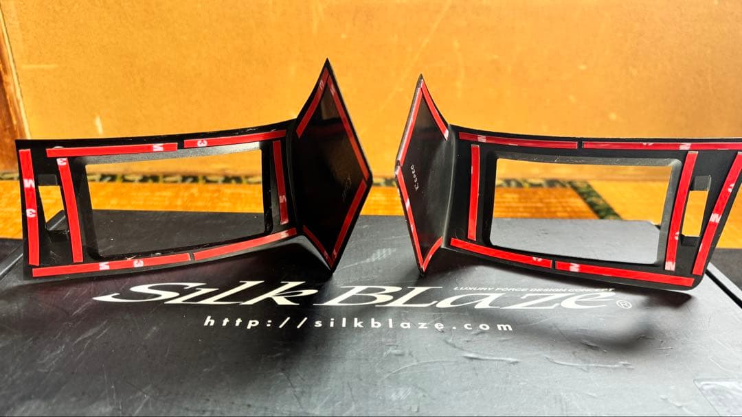 アルファード　ヴェルファイア20系SilkBlaze マボガニー調黒木目