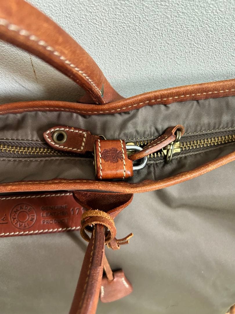 フェリージFelisi 1710 ビジネスバッグ オリーブグリーンブリーフケース