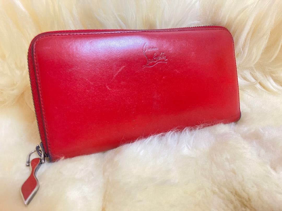 クリスチャンルブタン Christian Louboutin長財布 エンジ