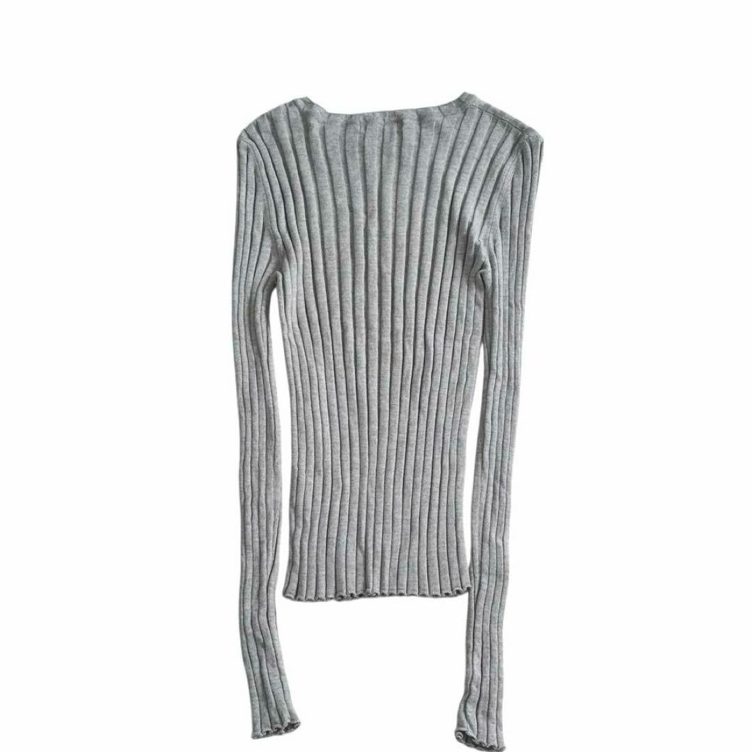 YONFA ヨンファ　コットンカシミヤリブニット