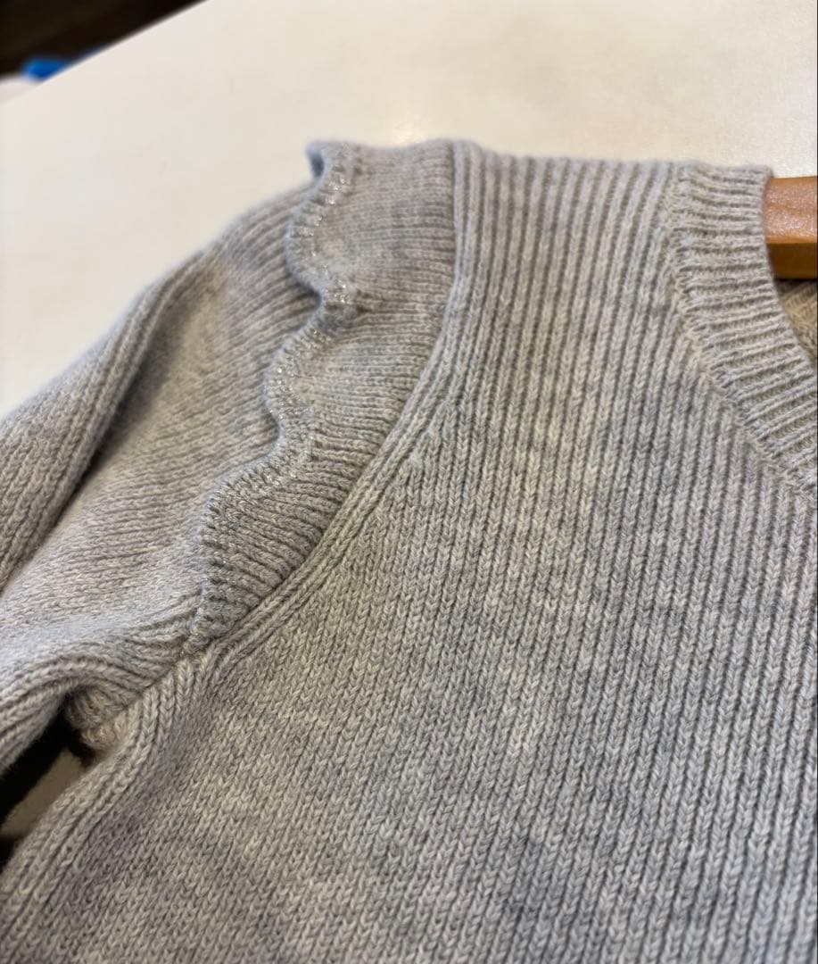 プチバトーニットワンピース　24m 新品未使用