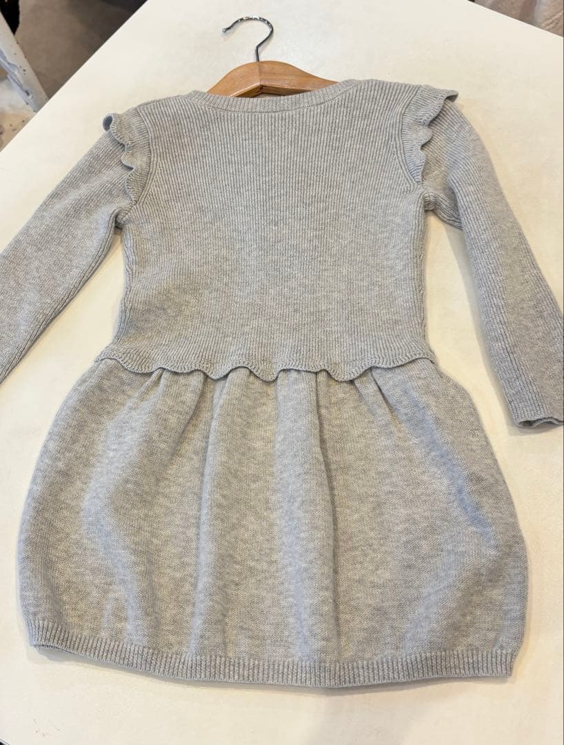 プチバトーニットワンピース　24m 新品未使用