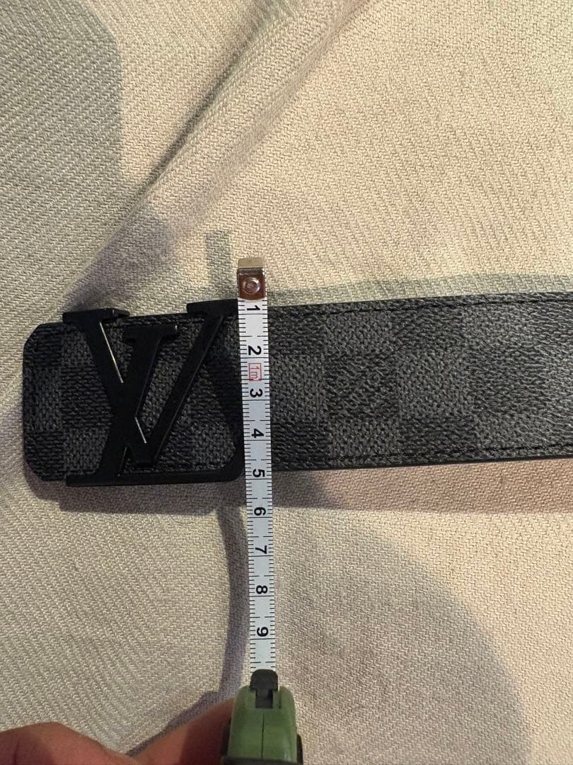 ルイ・ヴィトン ダミエ ブラック ベルト