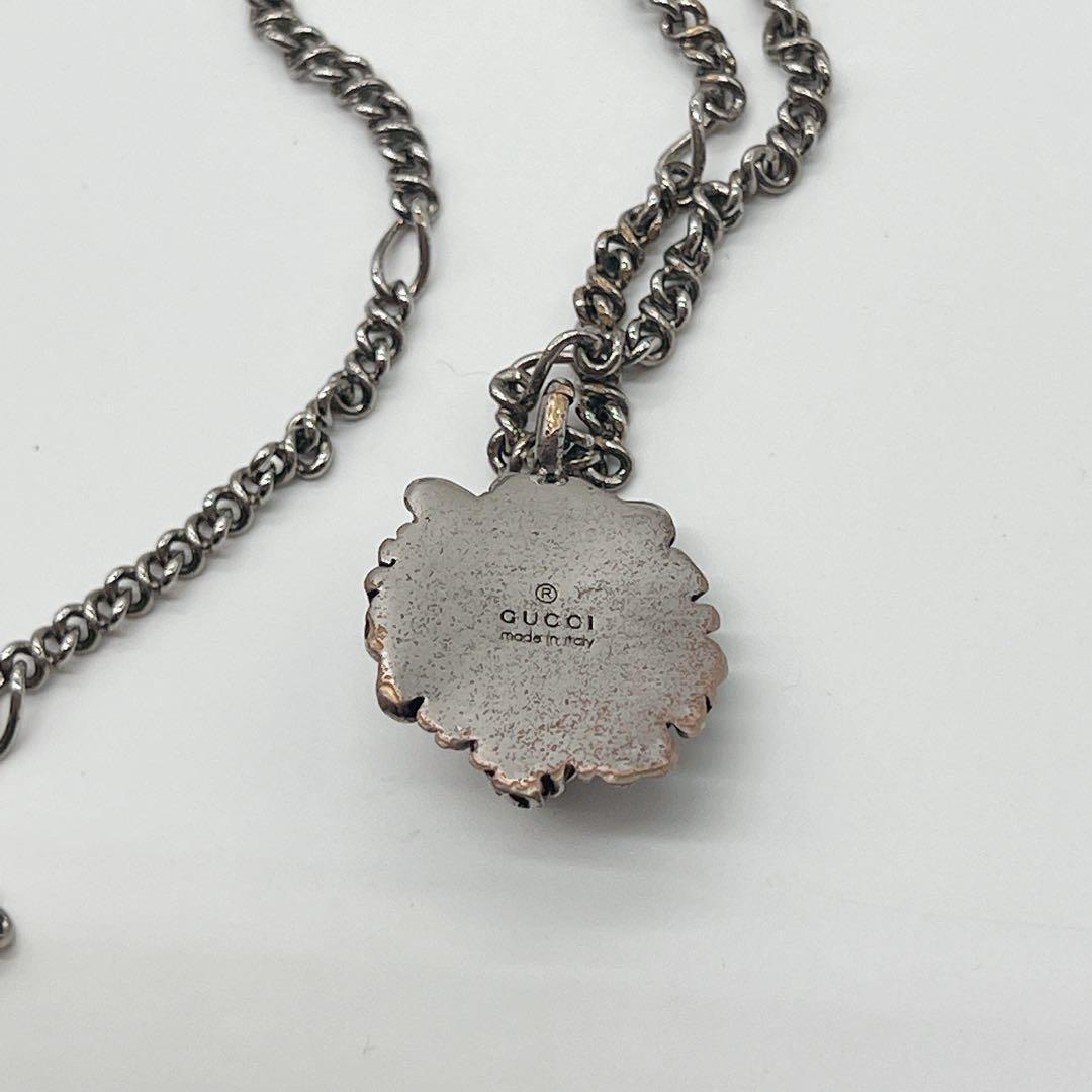 GUCCI グッチ　ライオンヘッド ネックレス グッチ アニマル　ネックレス