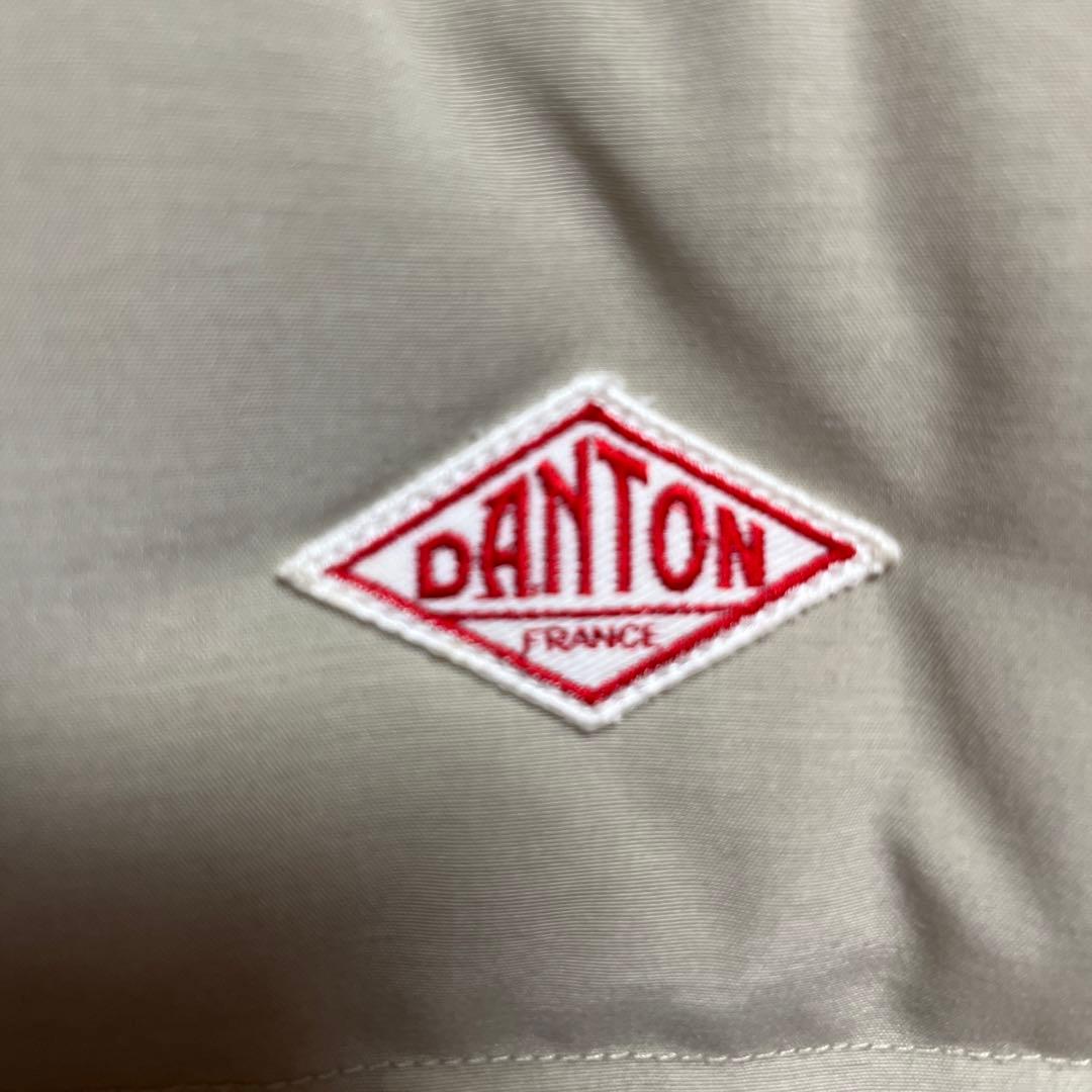 ま*め様 DANTON ベージュ ダウンジャケット