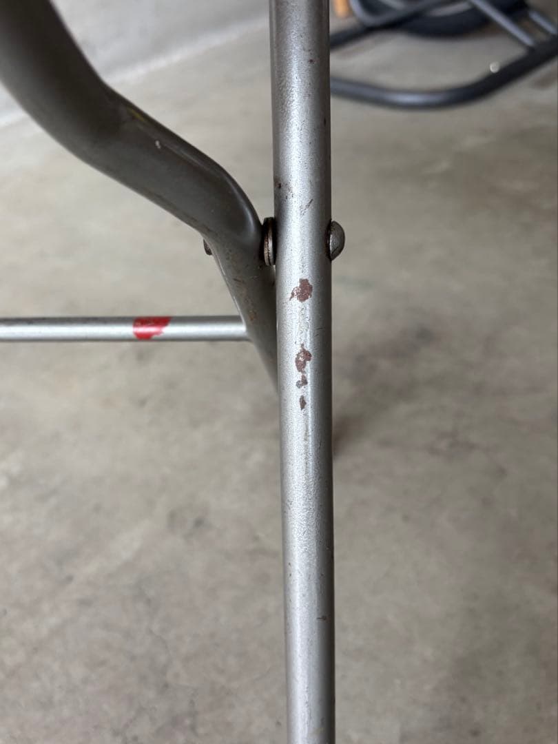 デンマークアンティークフォールディングチェア二脚