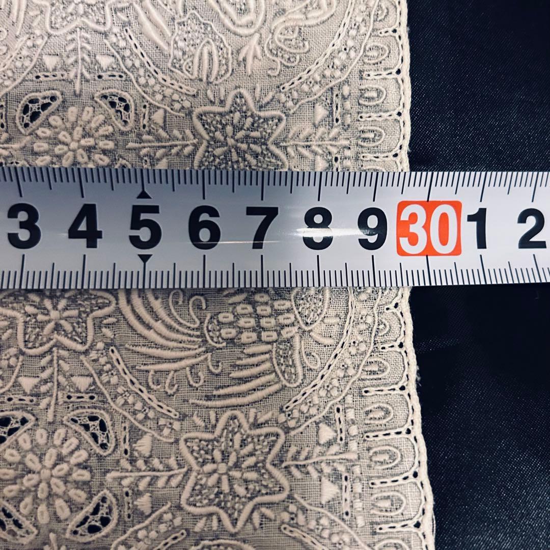 スワトウ　鳳凰　龍　刺繍　長期保管未使用