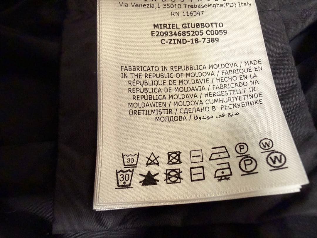 MONCLER モンクレール　MIRIEL ミリエル　ダウン　　ブラック　黒　2