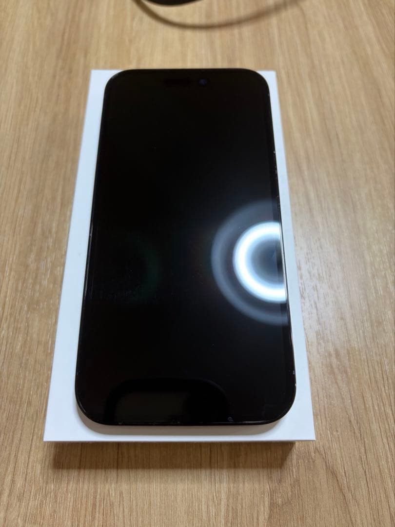iPhone 14 Pro スペースブラック128GB 美品！！　iFace付き
