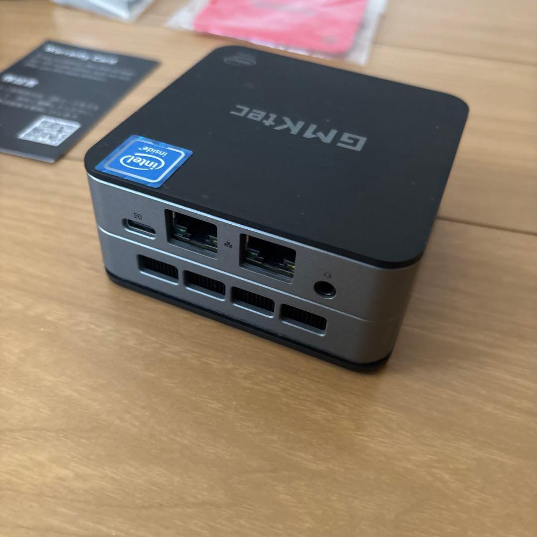 GMKtecミニpc N100 Win11 Pro DDR5 12GB+512G