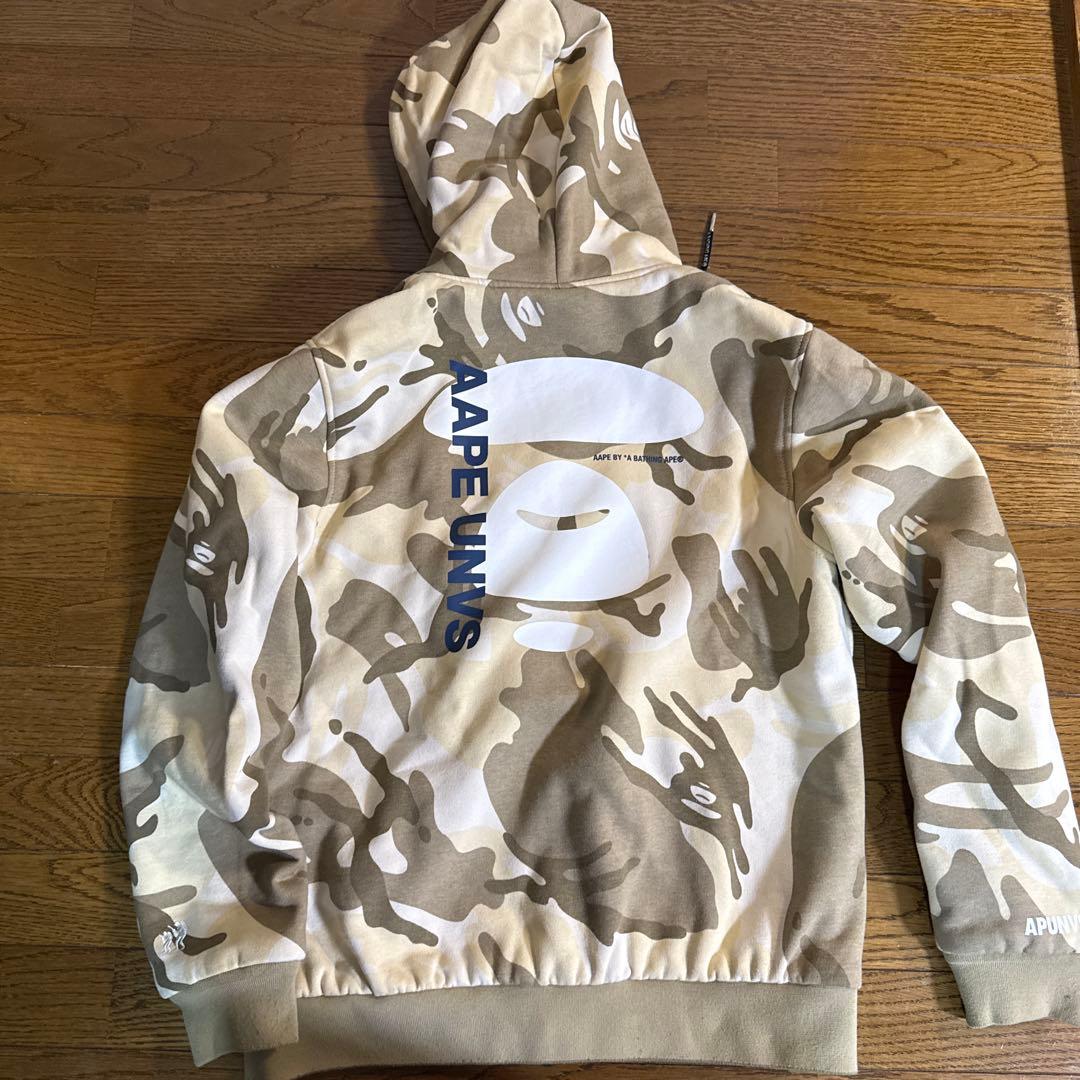 Aape カモフラージュパーカー　リバーシブル
