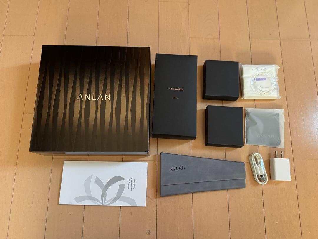 【美人百花美容部門1位】【新品・未使用】ANLAN RF温冷美顔器 PRO