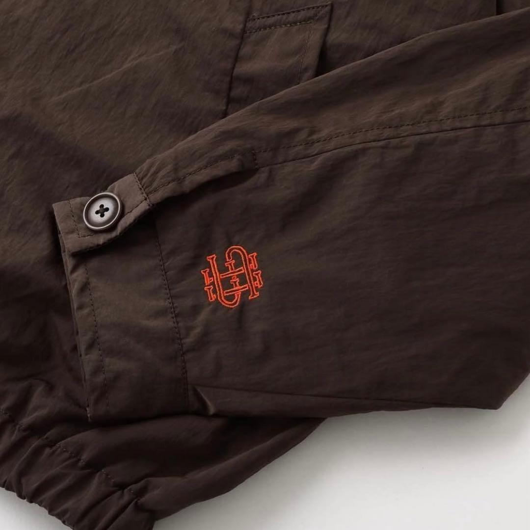 seesee ブラウン ナイロンジャケット セットアップ