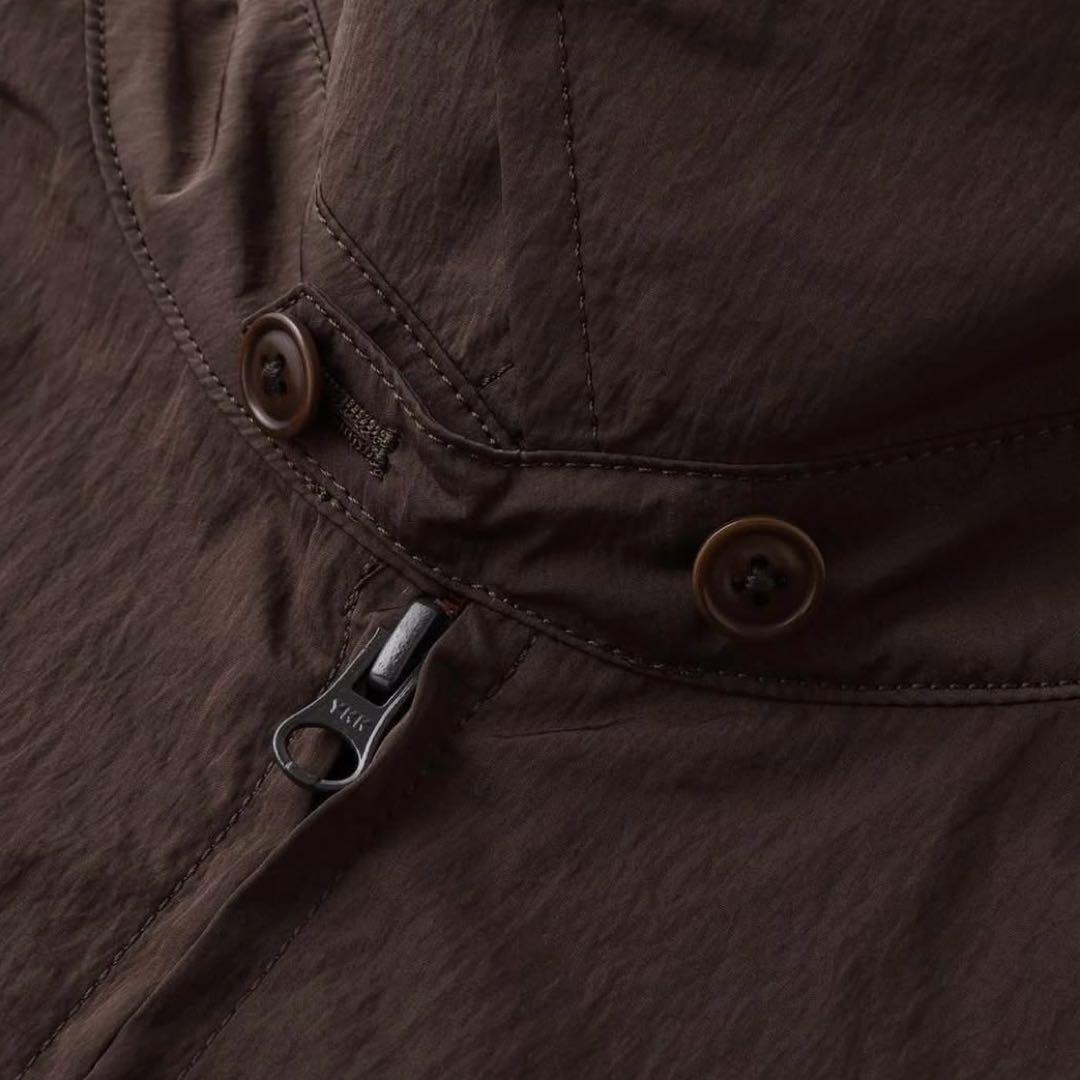 seesee ブラウン ナイロンジャケット セットアップ