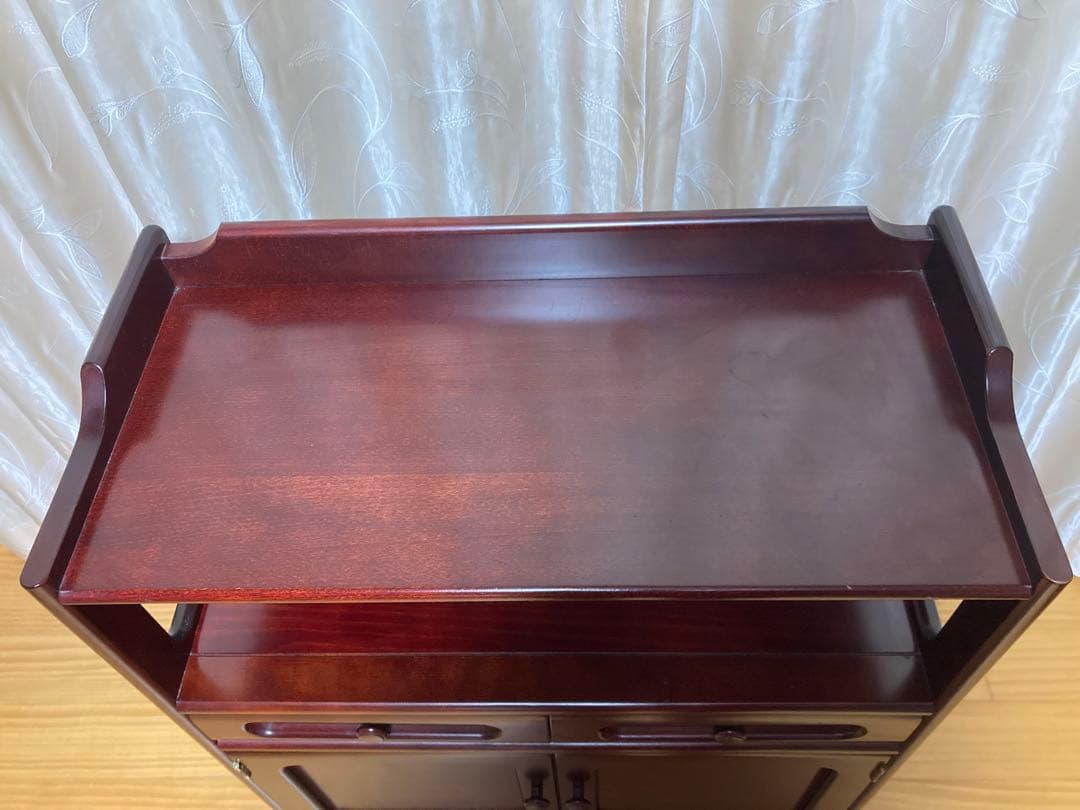 さ*ら様 カリモク　　karimoku 電話台　ファックス台　チェスト　棚　高級