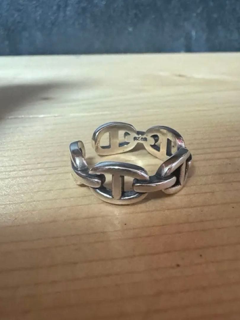 Vintage シェーヌダンクル　リング　指輪Silver925