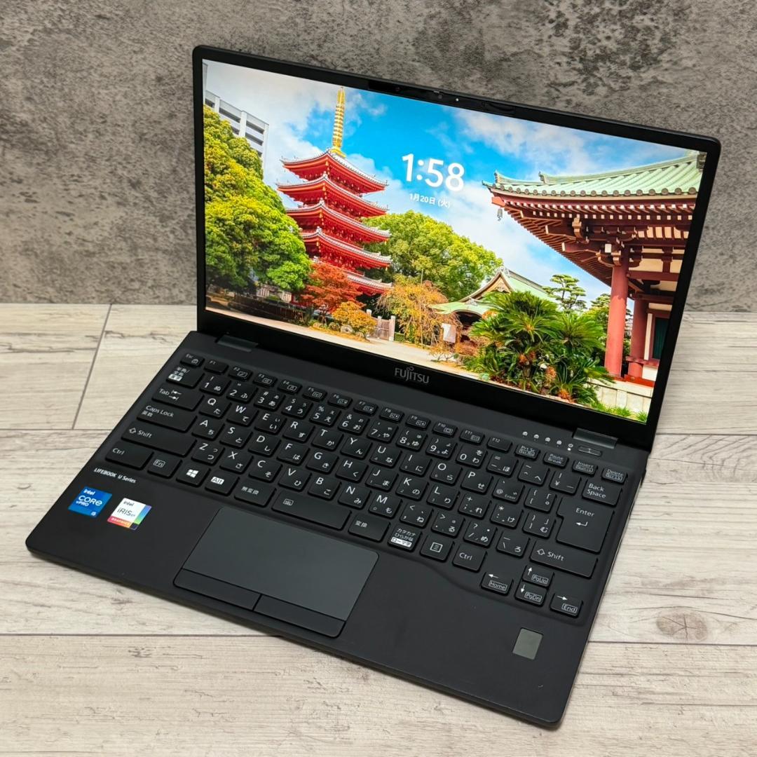 準美品☆SSD/軽量/オフィス/Windows11/黒/ノートパソコン