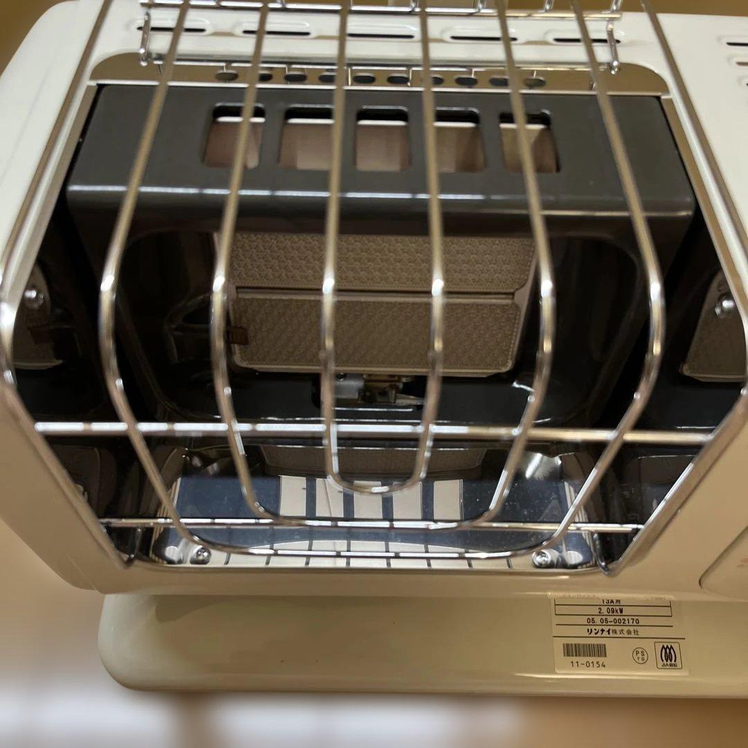 【新品未使用】リンナイ ガスストーブ R-483PMSⅢ 都市ガス用13A②