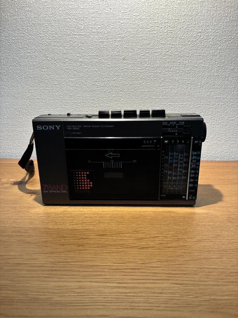 SONY WA-5000 7バンドカセットコーダー