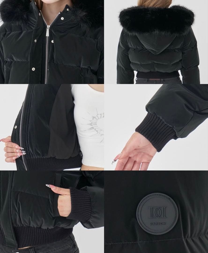 Darich レディーショートダウンジャケット ピンク ダーリッチ