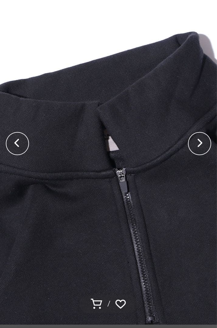 エッセンシャルズ ハーフジップM