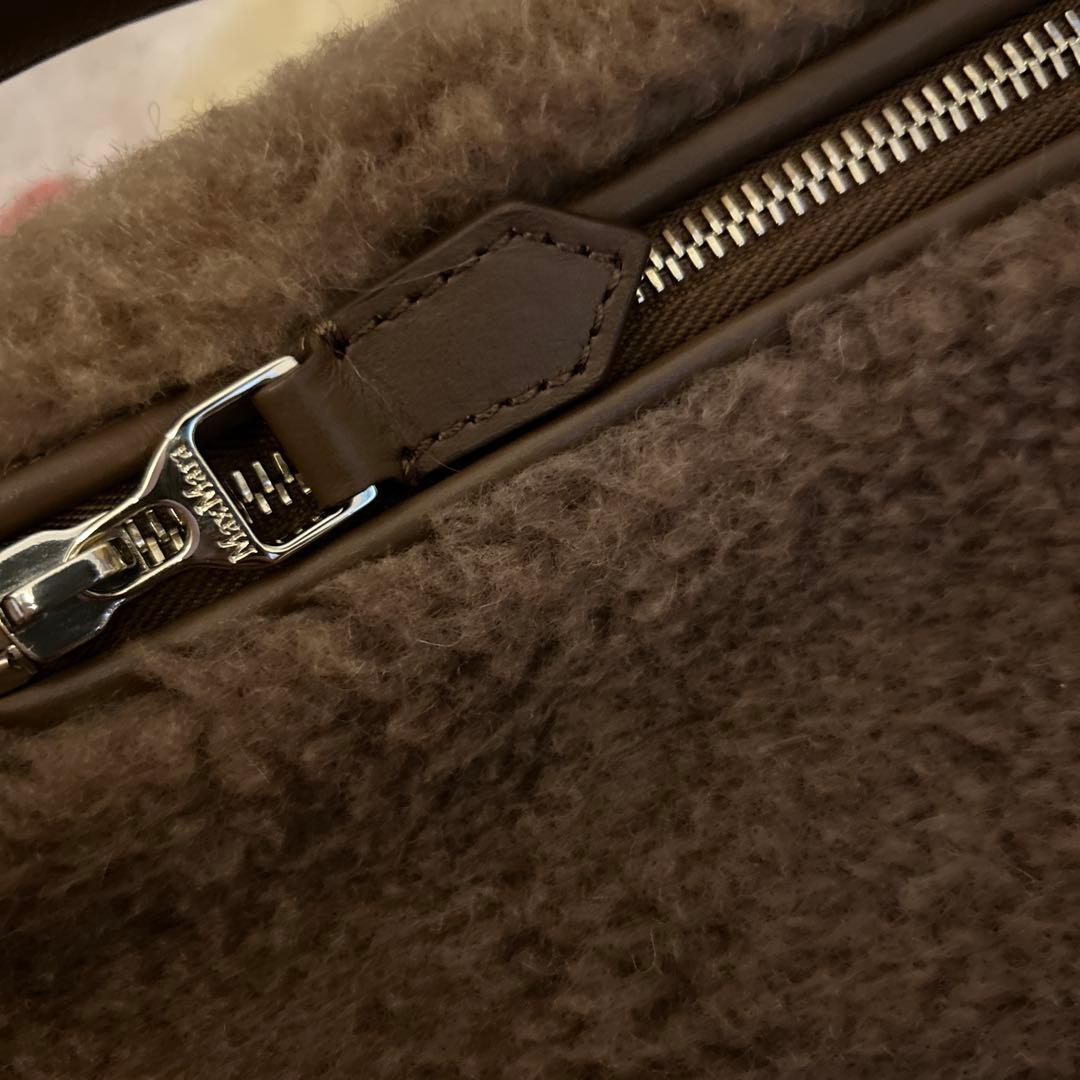 【セール】マックスマーラ　テディ　ベルトバッグ　ボディバッグ　キャメル