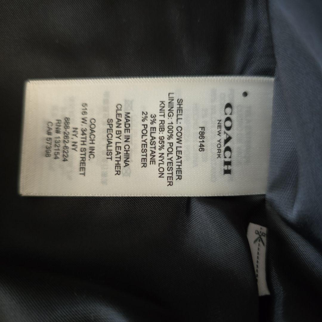COACH レザージャケット Sサイズ