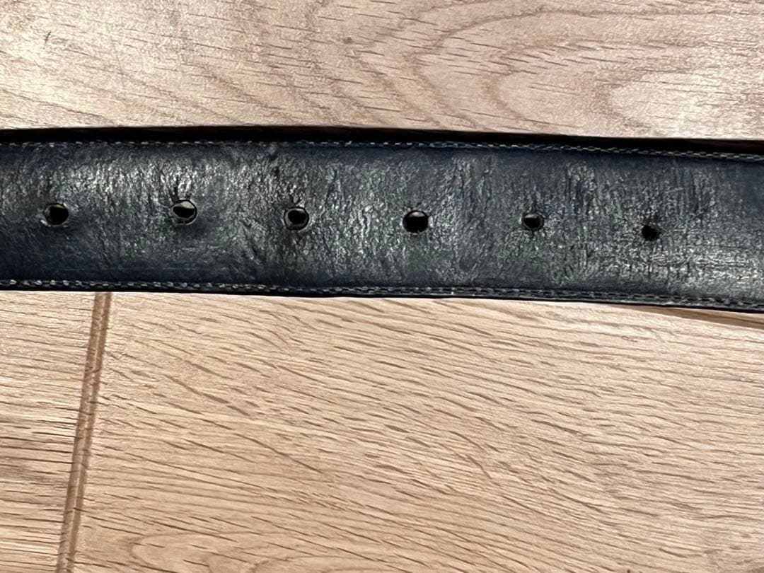 正規品　クロムハーツ　レザー ベルト 32インチ