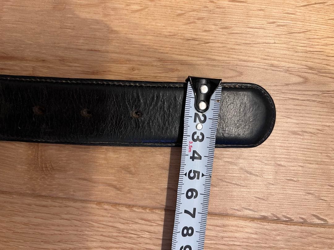 正規品　クロムハーツ　レザー ベルト 32インチ