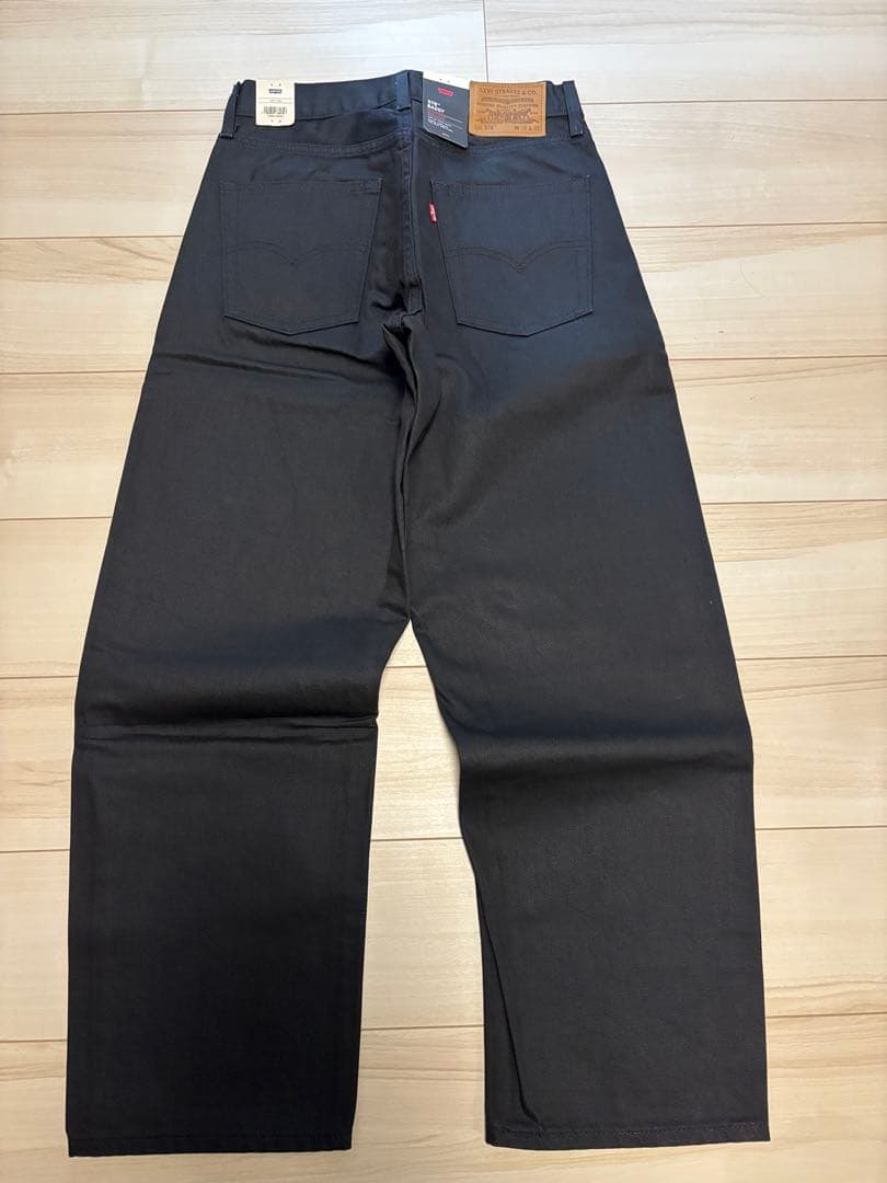 【最安値】リーバイスプレミアム　578 W29 BAGGY バギー　ブラック