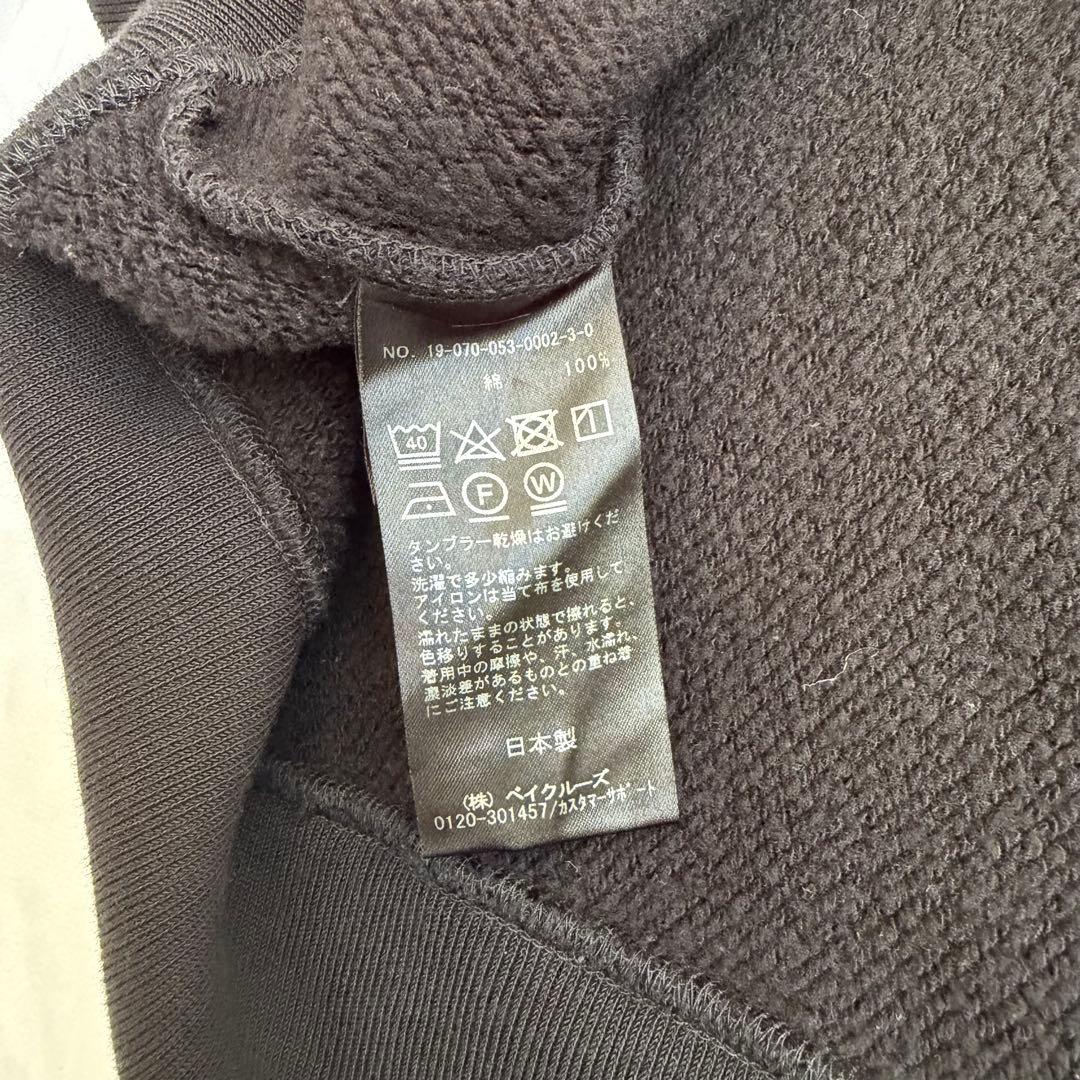 美品 LE SWEAT LECHOPPE レショップ スウェットブラック