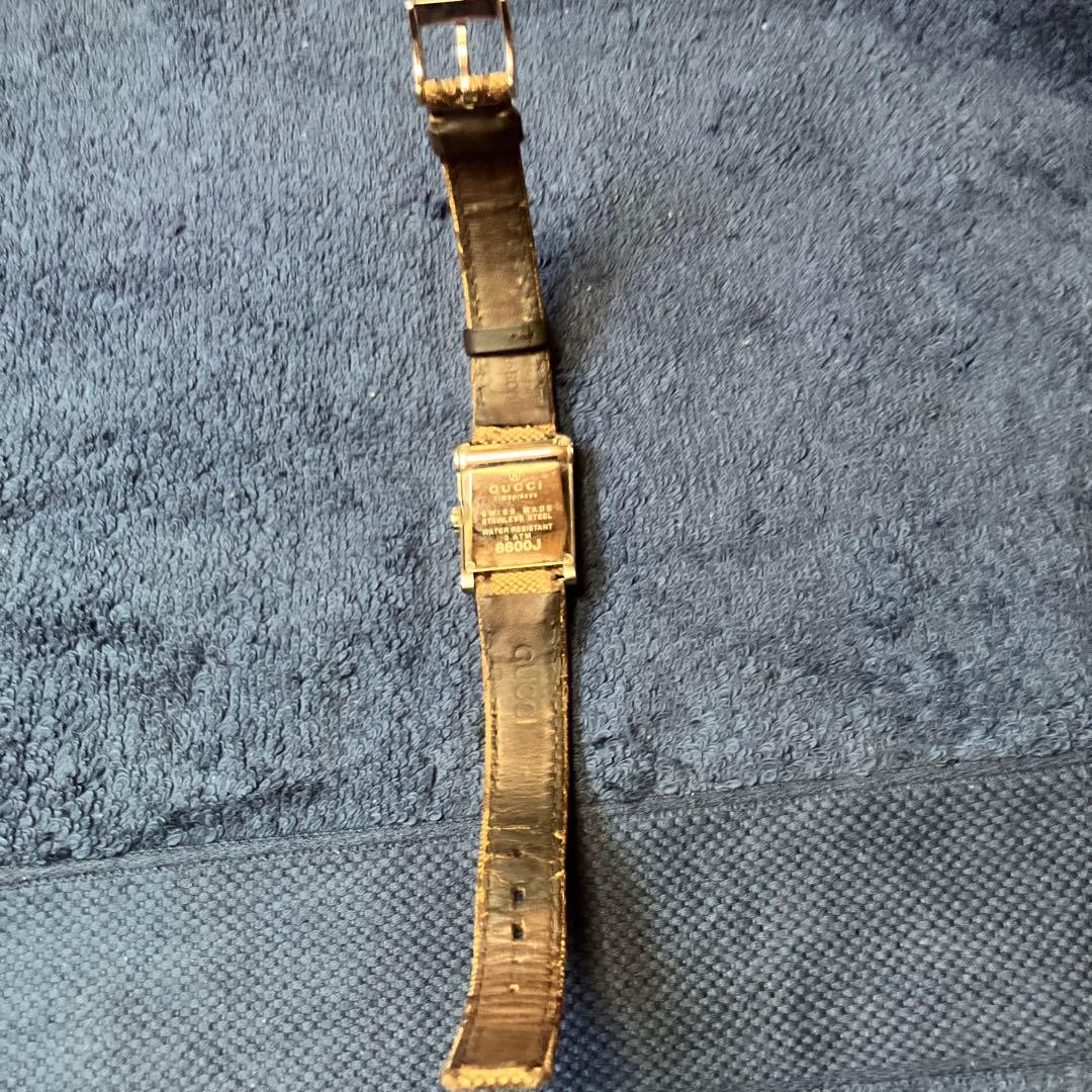 限界価格⁉️GUCCI アナログ腕時計 ベージュ