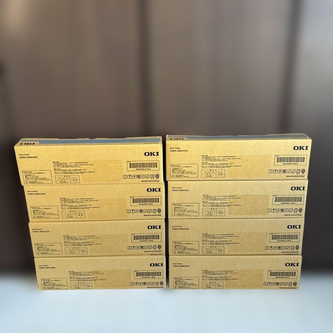 OKI トナーカートリッジ TC-C3BK1 C3BY1 C3BC1 C3BM1