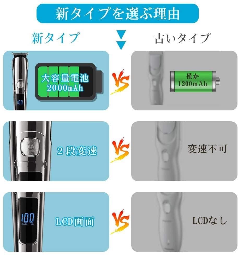 ❤ハイスペック11in1多機能＆高性能❣家族全員のヘアカットはこの1台で♪❤
