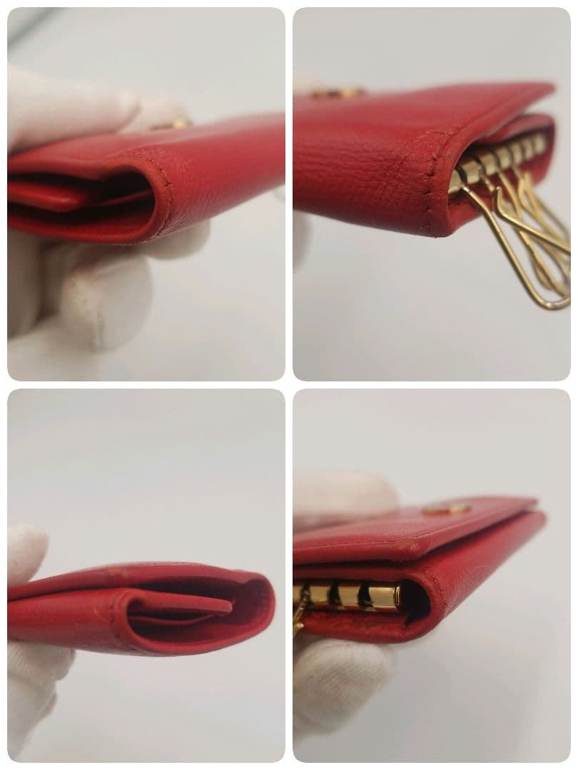 シャネル　CHANEL　6連　キーケース　ココマーク　ギャランティ