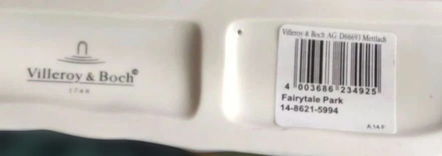 クリスマス Villeroy＆Boch サンタさんと子供達 箱付