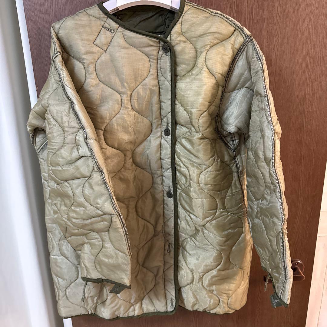 70's デッドストック　XS m-65 m65 ライナー 米軍実物 ボタン付