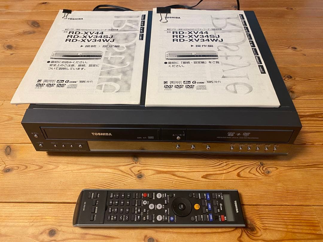 Toshiba RD-XV44 DVDレコーダー