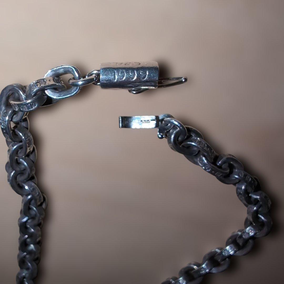 クロムハーツシルバー ペーパーチェーンネックレス ロブスタークラスプ