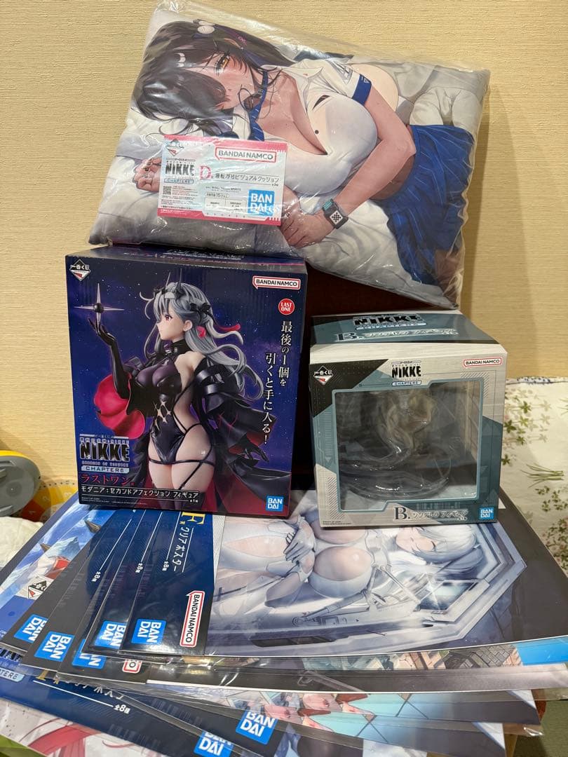 一番くじ ニケ NIKKE CHAPTER6 B賞 D賞 ラストワン賞 F賞8枚