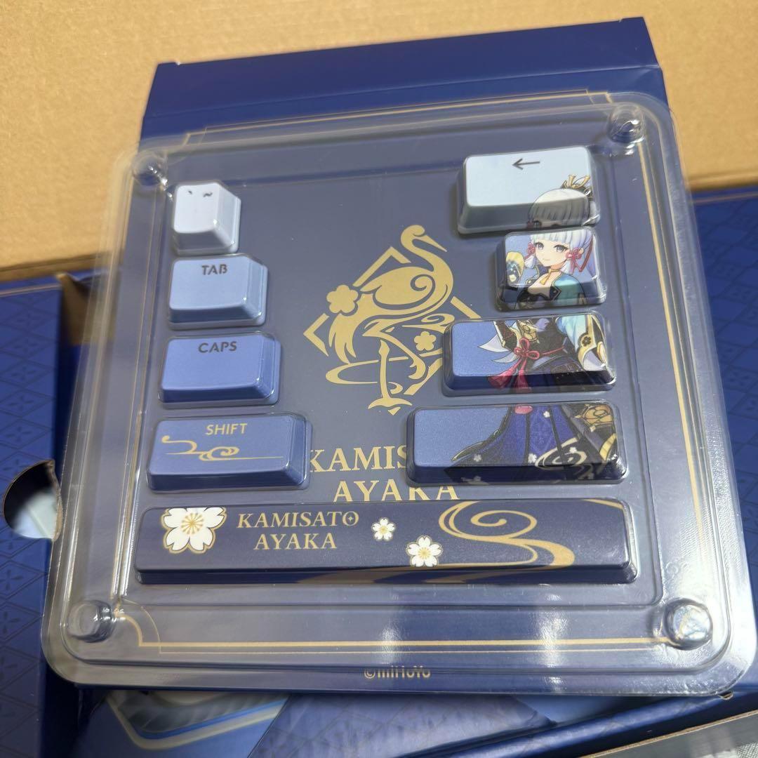 原神 Logitech G517 ワイヤレスゲーミング キーボード 神里綾華