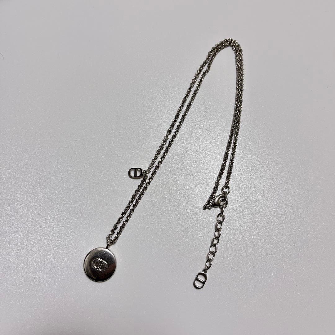 Dior ディオール　ペンダント　ネックレス　メンズ　オブリーク