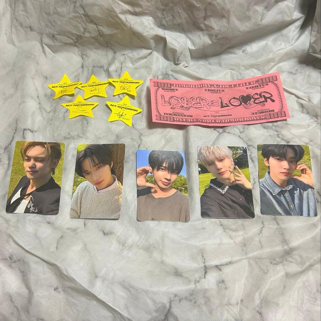 TXT トレカ MOAZOON FC 5種 コンプリートセット 落下物 セット