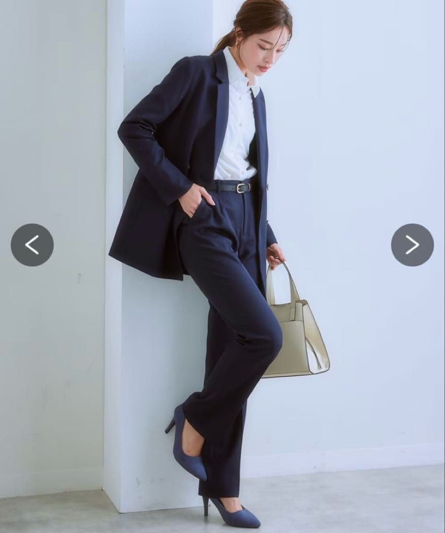 ✨極美品✨大きいサイズ【ニッセン】パンツスーツ　七五三　セレモニー　オフィス